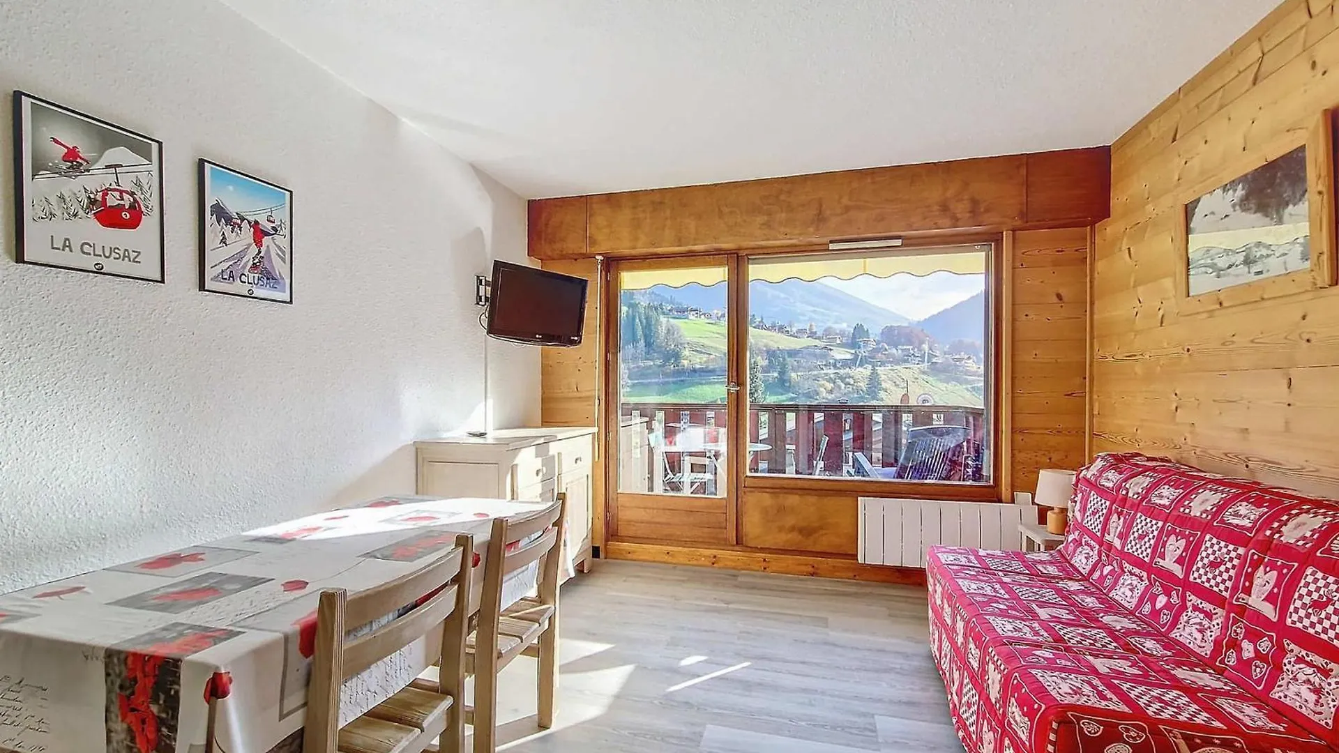 Studio Cosy A La Clusaz Pour 4 Pers, Wifi, Garage, Animaux Admis - Fr-1-818-3